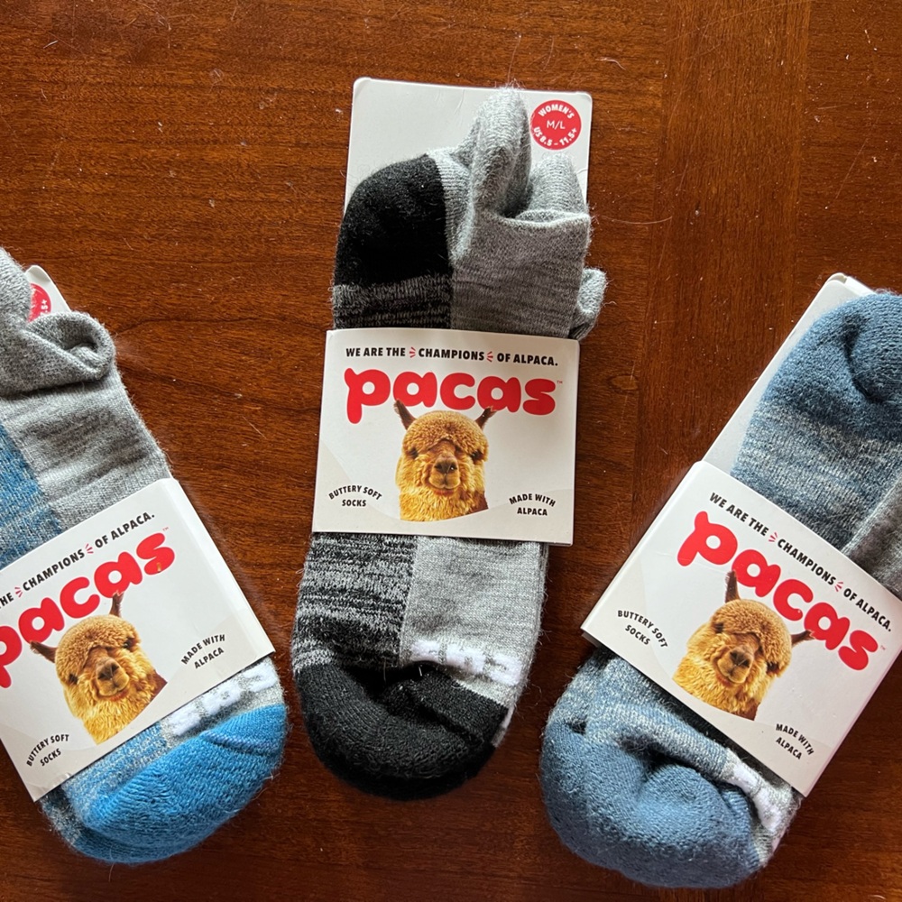 PACAS Women’s ankle socks. Made with Real Alpaca Fibers! Eco-Friendly, Very Soft